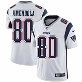 Nike New England Patriots #80 Danny Amendola White NFL Vapor Untouchable Limited Jersey,baseball caps,new era cap wholesale,wholesale hats